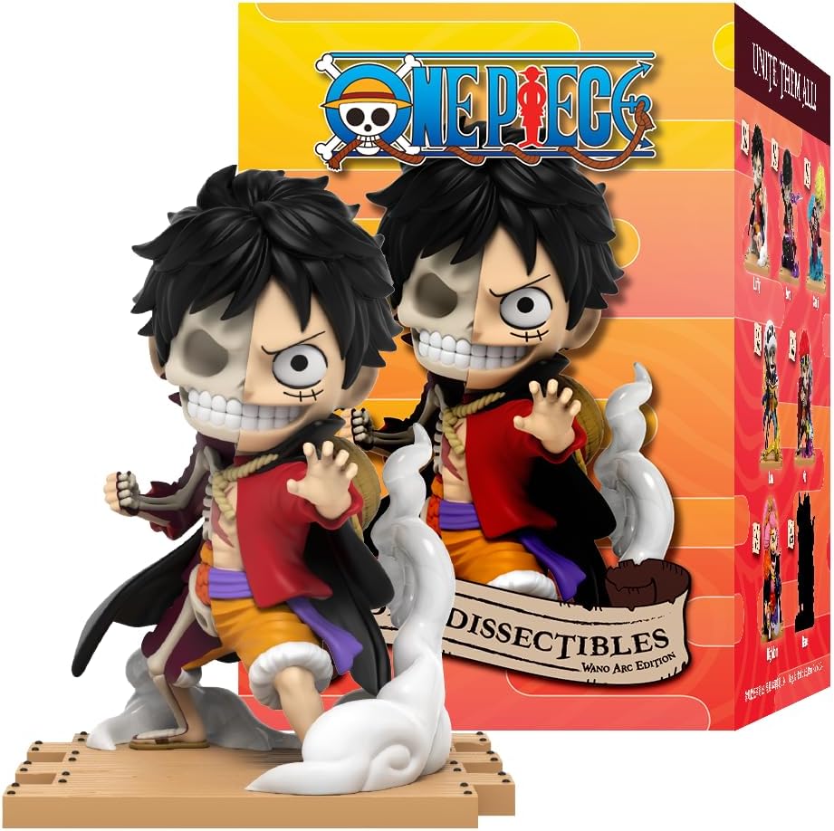 Mighty Jaxx Freeny's Hidden Dissectibles: One Piece Series 7 (Wano Arc Edition) | Blind Box Toy Collectible Figures | One Pack - Includes One Random Figure