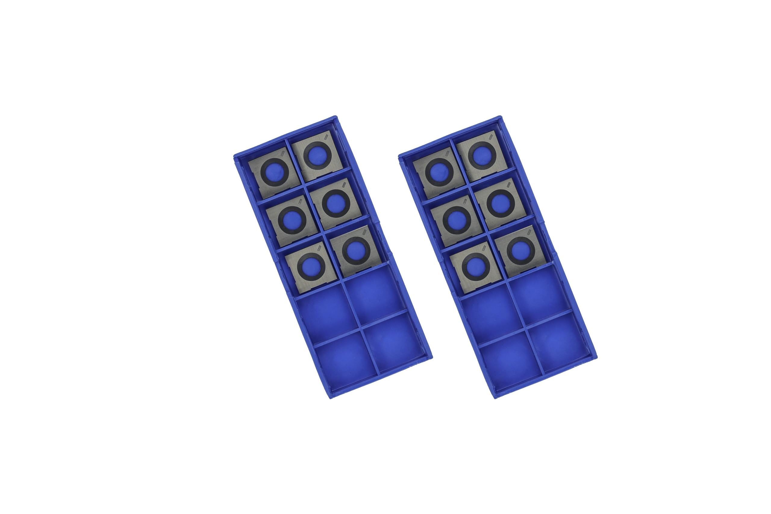 40938 14.25mm Square 2-Sided Tungsten Carbide Inserts, OEM Replacement for Cutech Spiral Cutterhead Benchtop Woodworking Machines, 14.25 x 14.25 x 2mm (12)