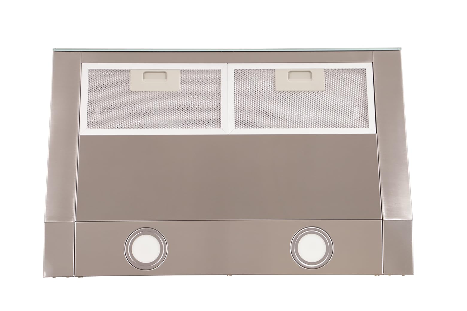 Respekta Sanja Cappa aspirante da incasso/cappa aspirante da incasso 60 cm/struttura in metallo in acciaio inox/funzione di ricircolo / CH12060 IX-21 / A+ / 55 – 64 dB