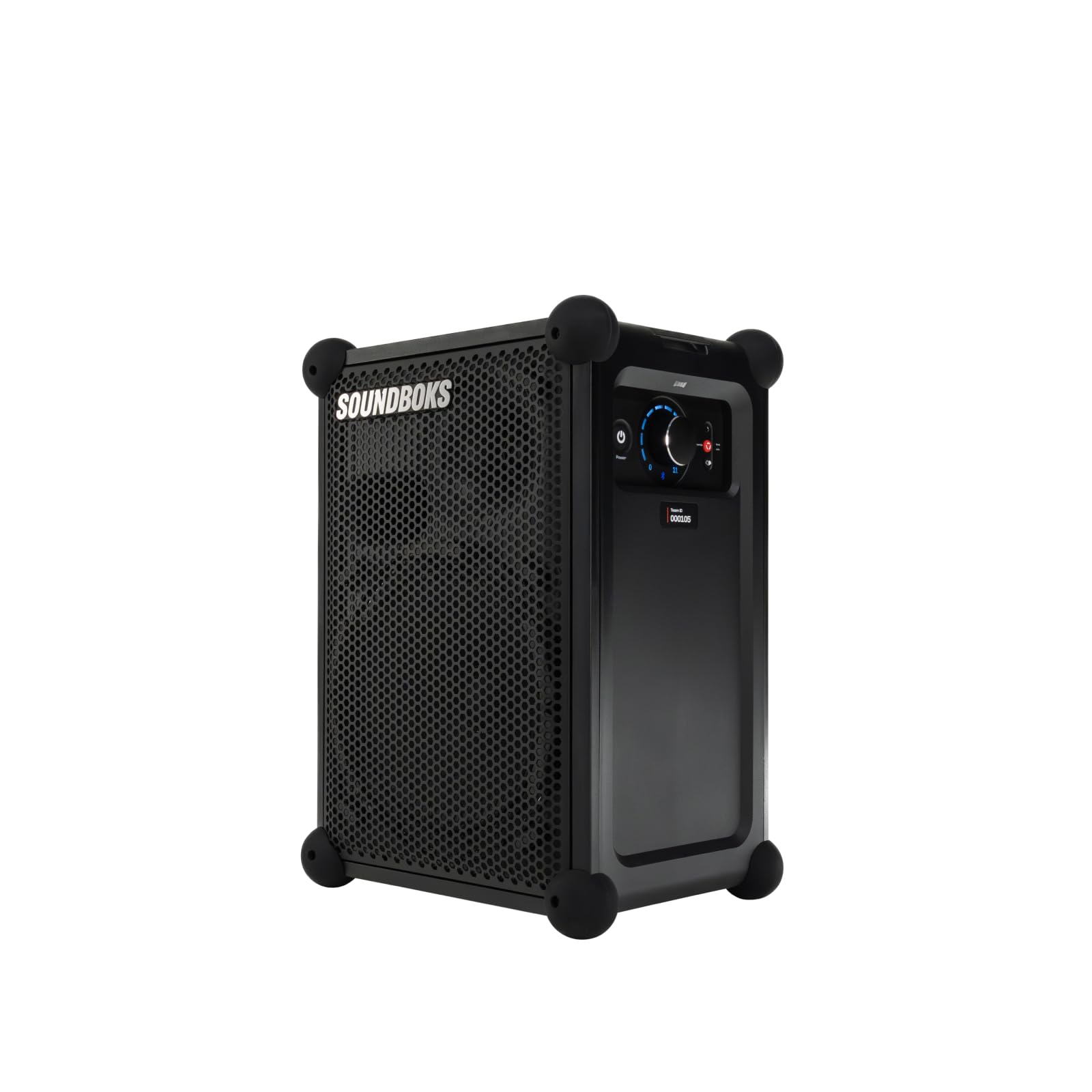 SOUNDBOKS Mix – Tragbarer Bluetooth-Lautsprecher – Robust & Wetterfest (IP65) – USB-C Akku – Extrem Laut – 121dB – Indoor & Outdoor Speaker – 40 Stunden Laufzeit – (Schwarz)