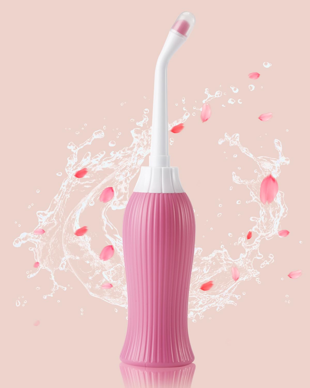 ELECTOMANIA® 450ML Bidet Portable, Bidet Spray for Travel with Angled Nozzle Spray, Retractable Handheld Bidet Spray Portable of Antislip with Travel Bag (Pink) (B09GLWVRG7) Amazon Price History, Amazon Price Tracker