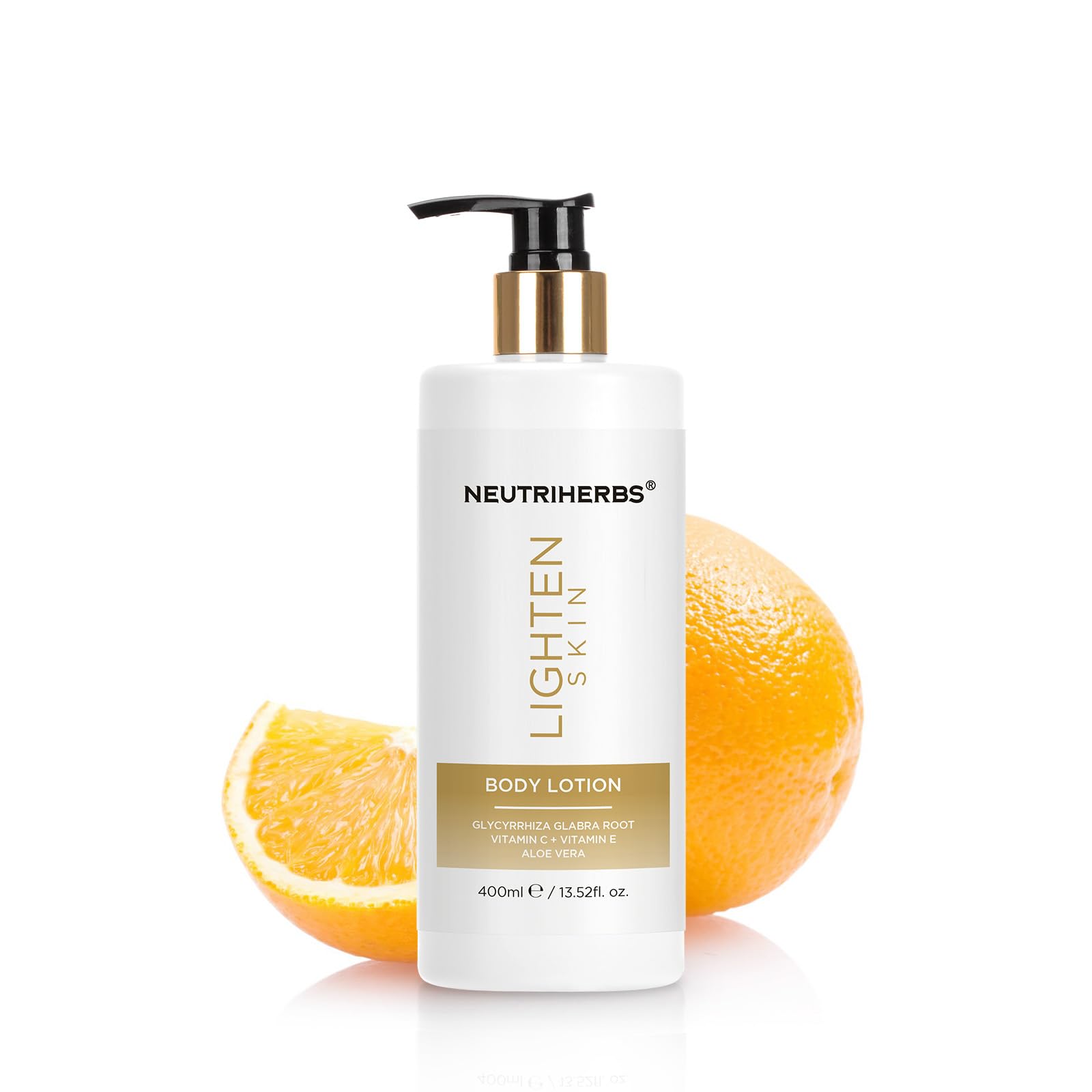 Neutriherbs Brightening Moisturiser BodyLotion, Dry Skin Body Moisturising Lotion-Glow & Hydrate Body Cream