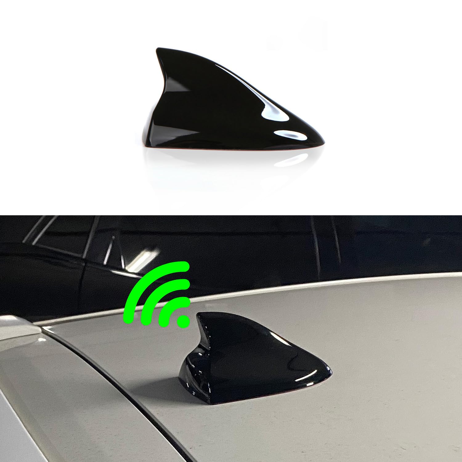Auto Haaienvin Antenne, Voor Nissan Versa Tiida Qashqai J10 J11 X-Trail T32 T31 Auto Haaienvin Antenne Dak AM/FM/DAB Radiosignaal Verbeterde Antennes Accessoires,C/Red