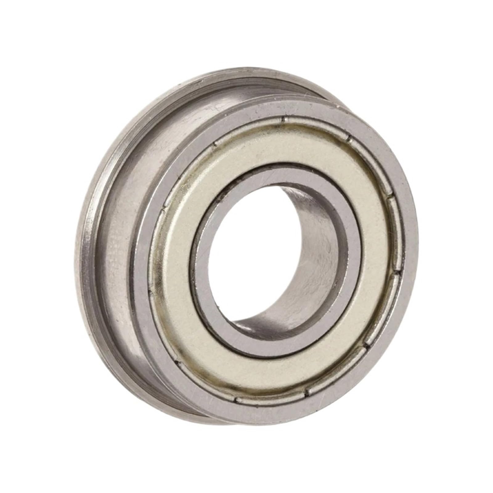 YMUGUEGH 10pcs F625 F625ZZ F625Z F625-2Z 5x16x5 Flange Bearing Miniature Deep Groove Ball Bearing Shielded Ball Bearings