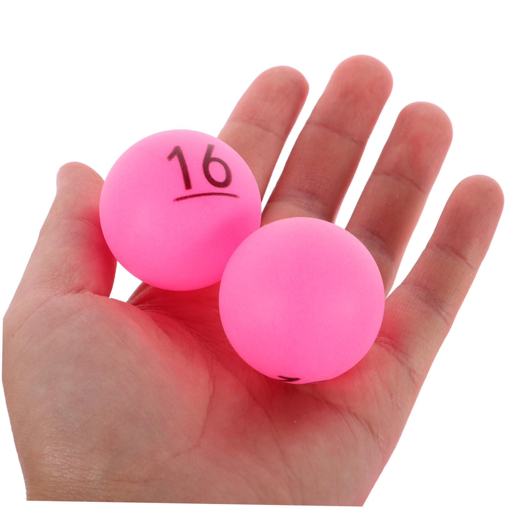 BESPORTBLE Lot de 100 Boules Numérotées en Plastique Réutilisables, Sphériques, Faciles à Entretenir, pour Événements Commerciaux et Jeux de Société