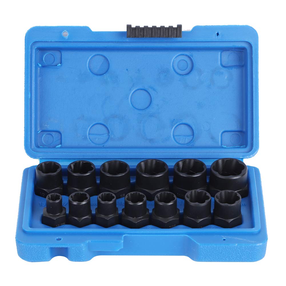Fyearfly Kit de herramientas de extracción de parabrisas, 8 piezas, acero cromado y ABS, juego profesional de removedor de vidrio para coches, camiones ligeros