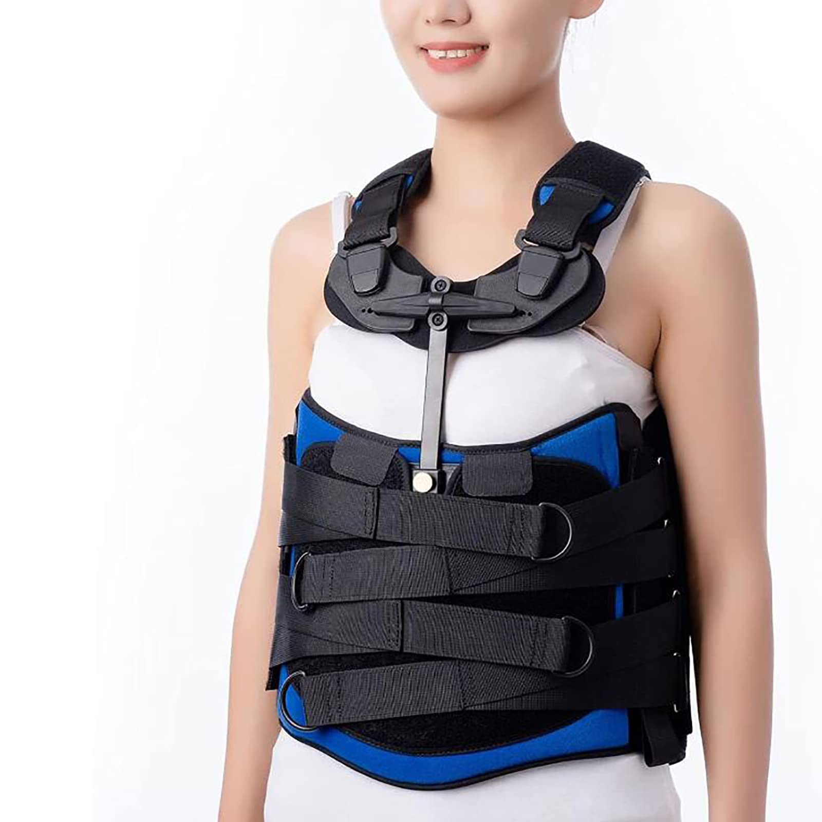 Soporte para la Periostitis Tibial, Soporte de fijación del pie, Protector Ajustable para fracturas y esguinces de Tobillo, Tejido Suave, cómodo y Transpirable, fácil de Usar, pa