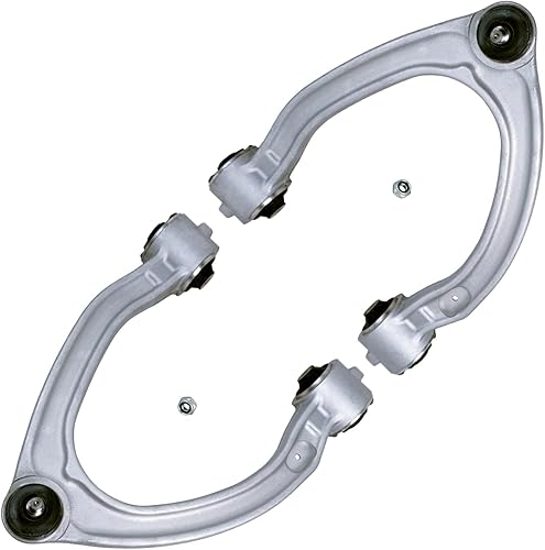 Miniatura 83 de Detroit Axle - Kit de brazos de control de extremo delantero RWD para Dodge Ram 03-06 2500 3500, 2 brazos de control superior con rótula 2 varillas