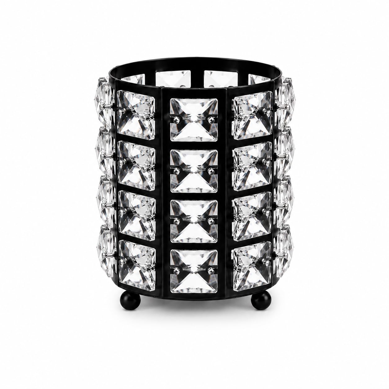 Crystal Vanity Organizer Makeup Brush Holder Crystal Accents