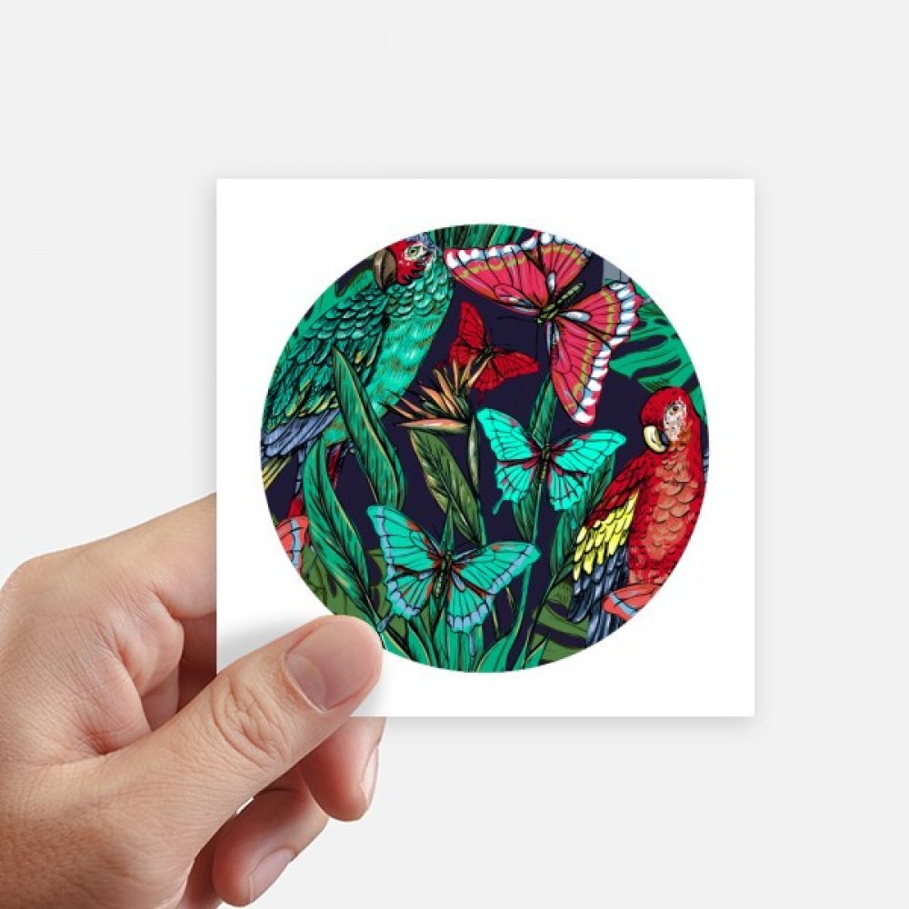 Sticker oiseau et papillon pour personnaliser votre ordinateur ou moto 10cm