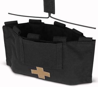 Qavctw Blow Out Kit Bag Fist Aid IFAK Pouch EMT Medical Pouches Molle Pouch