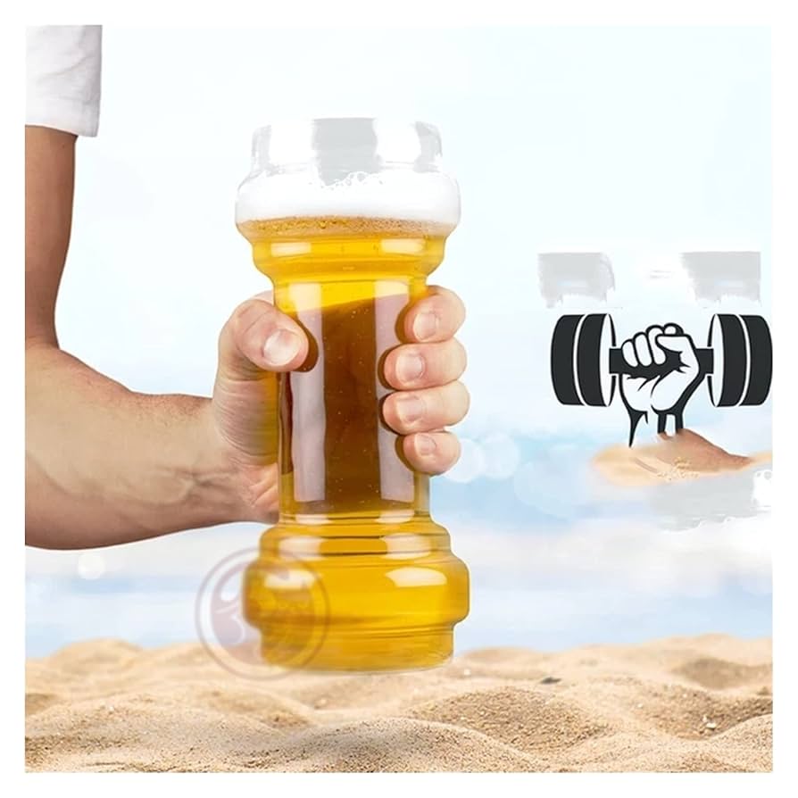 Amazon.co.jp: ビールカップ ビールジョッキ グラス ダンベル