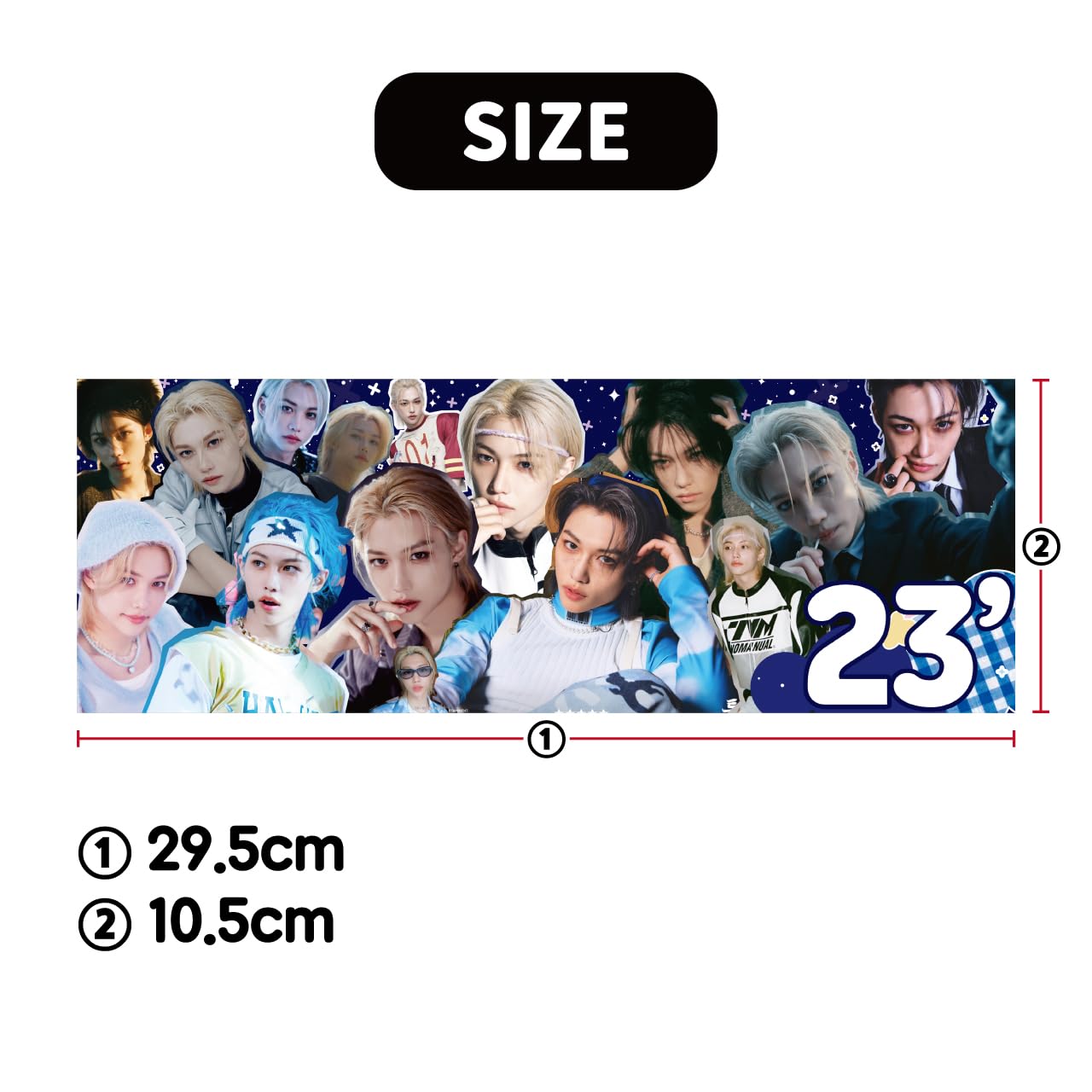 straykids Felix フィリックス スローガン 2個セット 【公式通販】