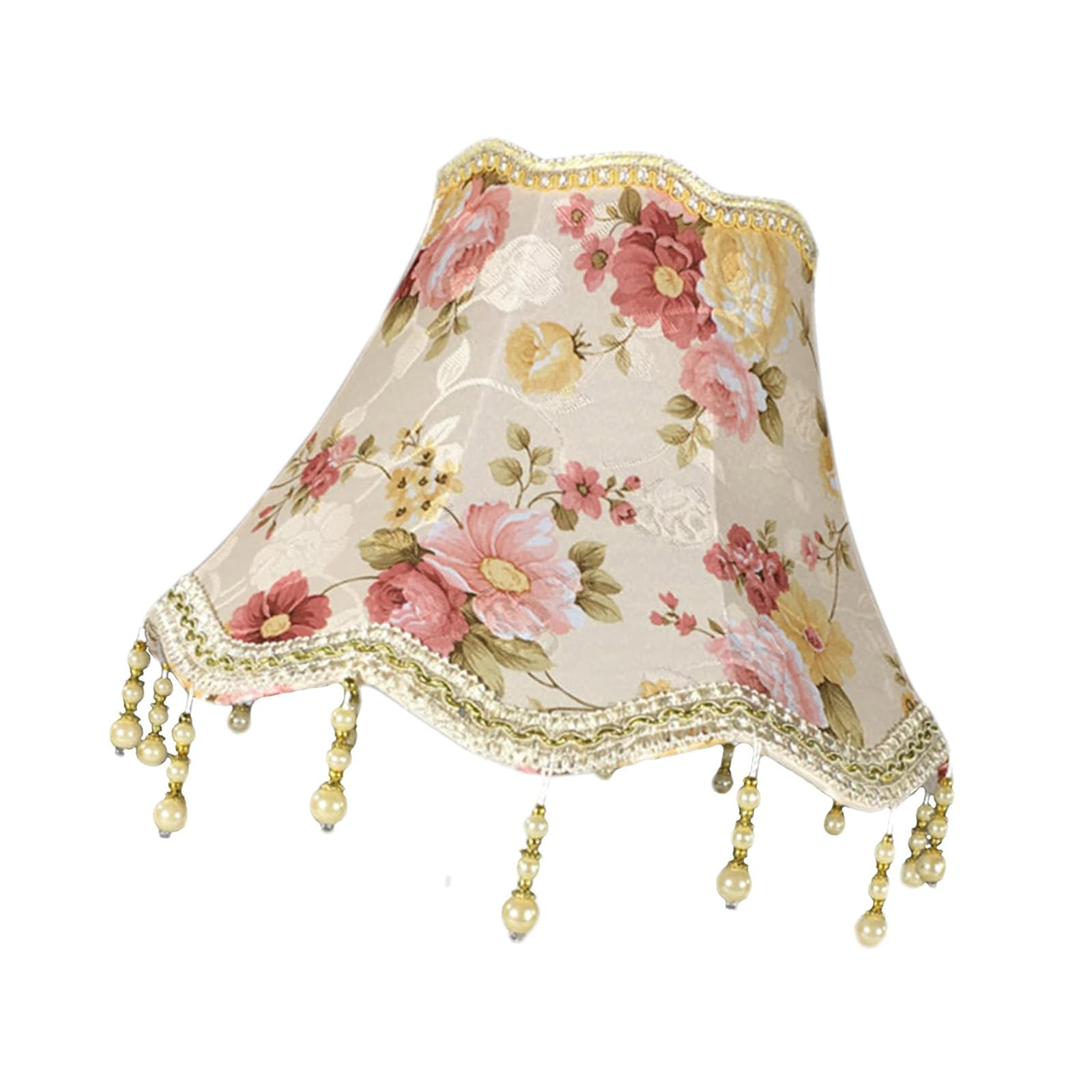 Elnwnnkc Wall Light Cover Table Light Shade E27 Interfaces Cloth Petal Lampshade Home Decorative Lighting Cover Enduring Flower Pattern Decorative Lighting Accessories