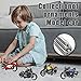 OUFOTAT 4-Pack Pull-Back Motorcycle Toys with Lights & Sounds | Mini Metal Alloy Vehicles for Kids Ages 3-8 | Ready-to-Gift Toy Set for Boys and Girls