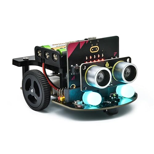 KEYESTUDIO Micro:bit V2 Robot Starter Kit (without Microbit) for Makecode and Python