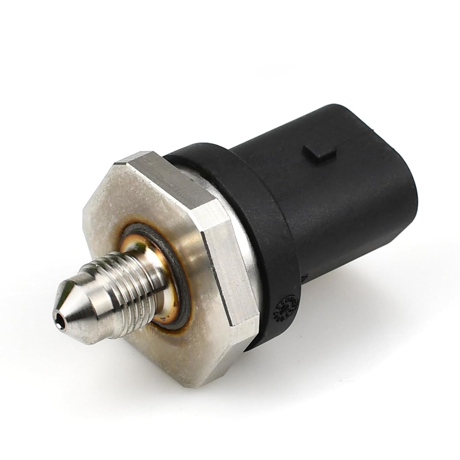 LR024969 Fuel Pressure Sensor,Fuel Injection Pressure Sensor for Land Rover Range Rover Evoque LR2 Range Rover Sport Range Rover Vogue Discovery Sport Replaces AG9E-9F972-AA C2Z21970
