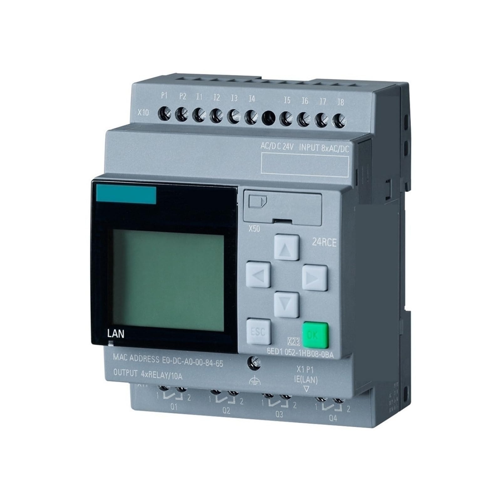Module logique 6ED1052-1HB08-0BA2 pour la gestion technique du bâtiment