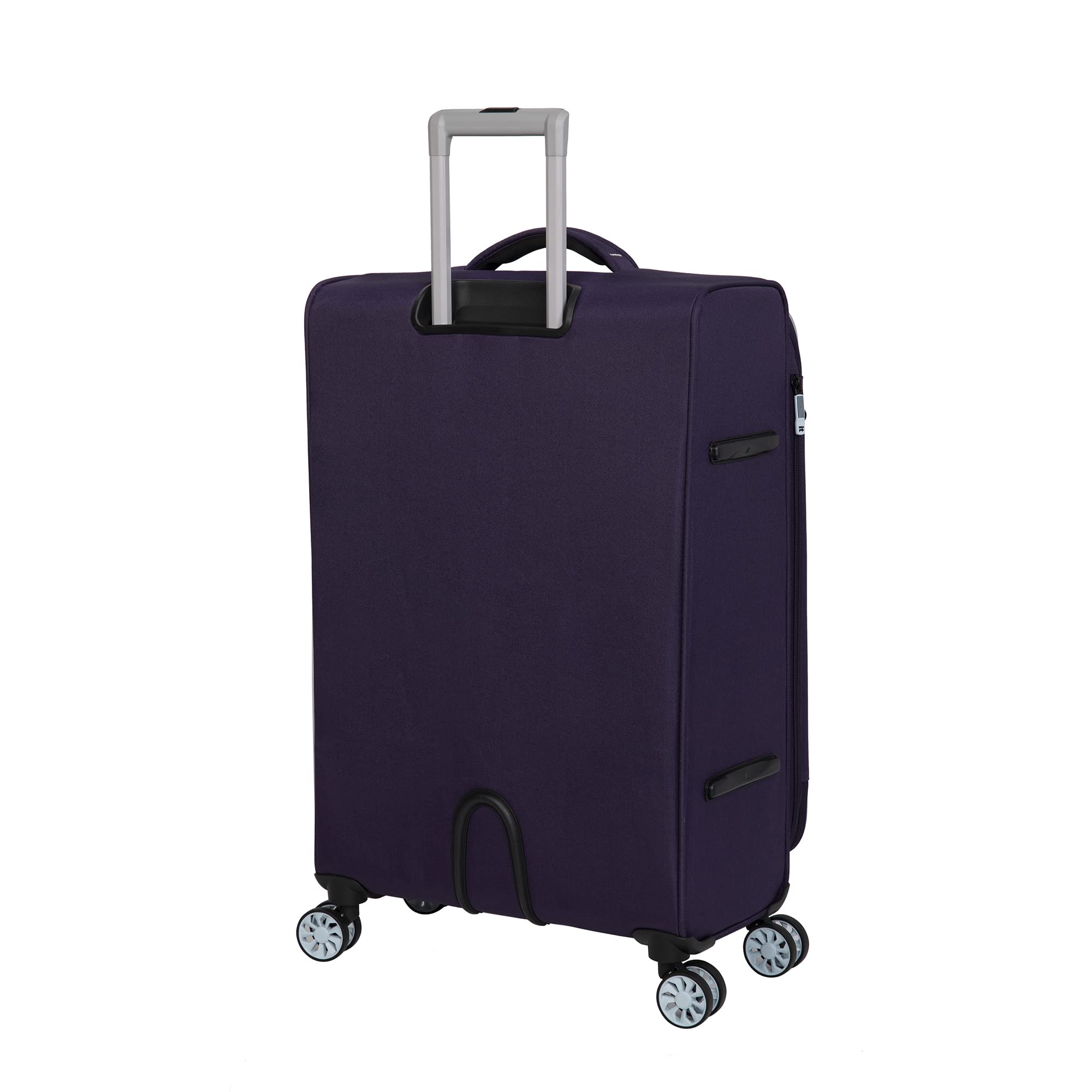 it luggage Filament 32" Softside Checked 8 Wheel Expandable Spinner, Purple/Lilac