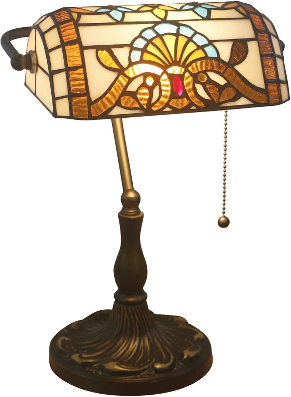 Table Lamp Bankers Green Restaurant Light for Tiffany Banker Desk Lamps(9)
