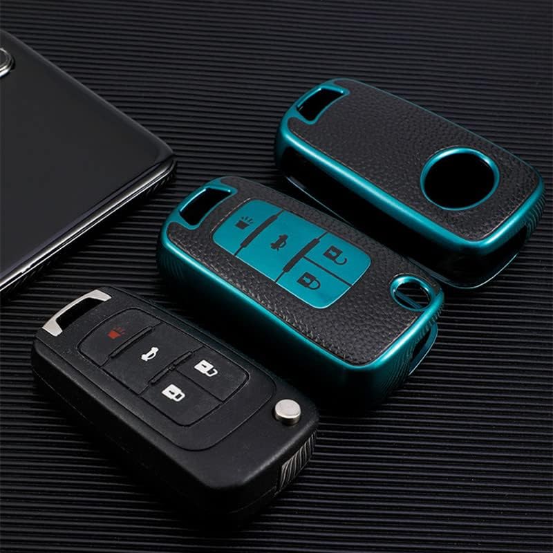 Miniatura 6 de LadyCent Funda para llave de coche Opel Astra Corsa Meriva Zafira Antara J, para Chevrolet Cruze Aveo Trax, funda para llave de coche