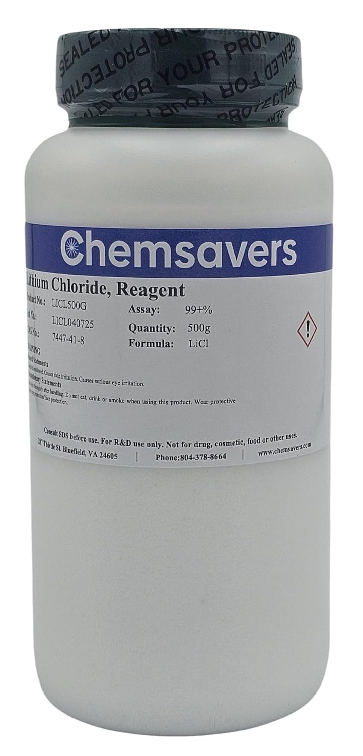 Lithium Chloride, Reagent, 99+%, 500g