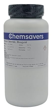 Lithium Chloride, Reagent, 99+%, 500g