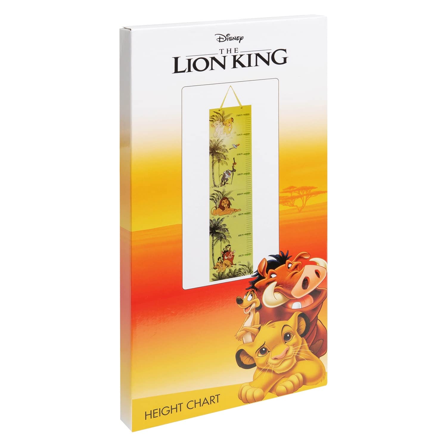 Disney - Roi Lion - Toise en bois à suspendre