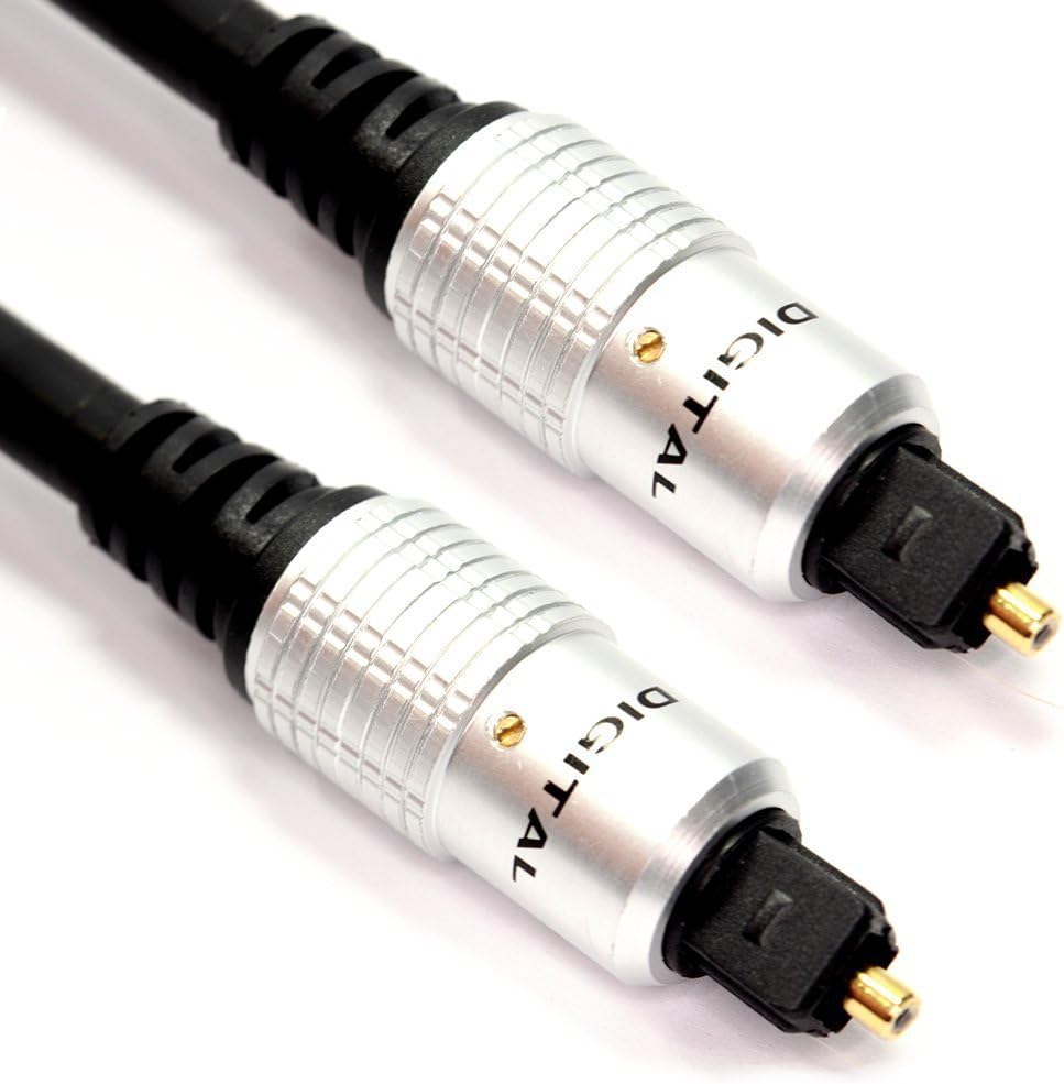 1m/3ft Long Digital Optical Tos link Toslink Cable for - BOSE SoundTouch 120 Home Cinema System