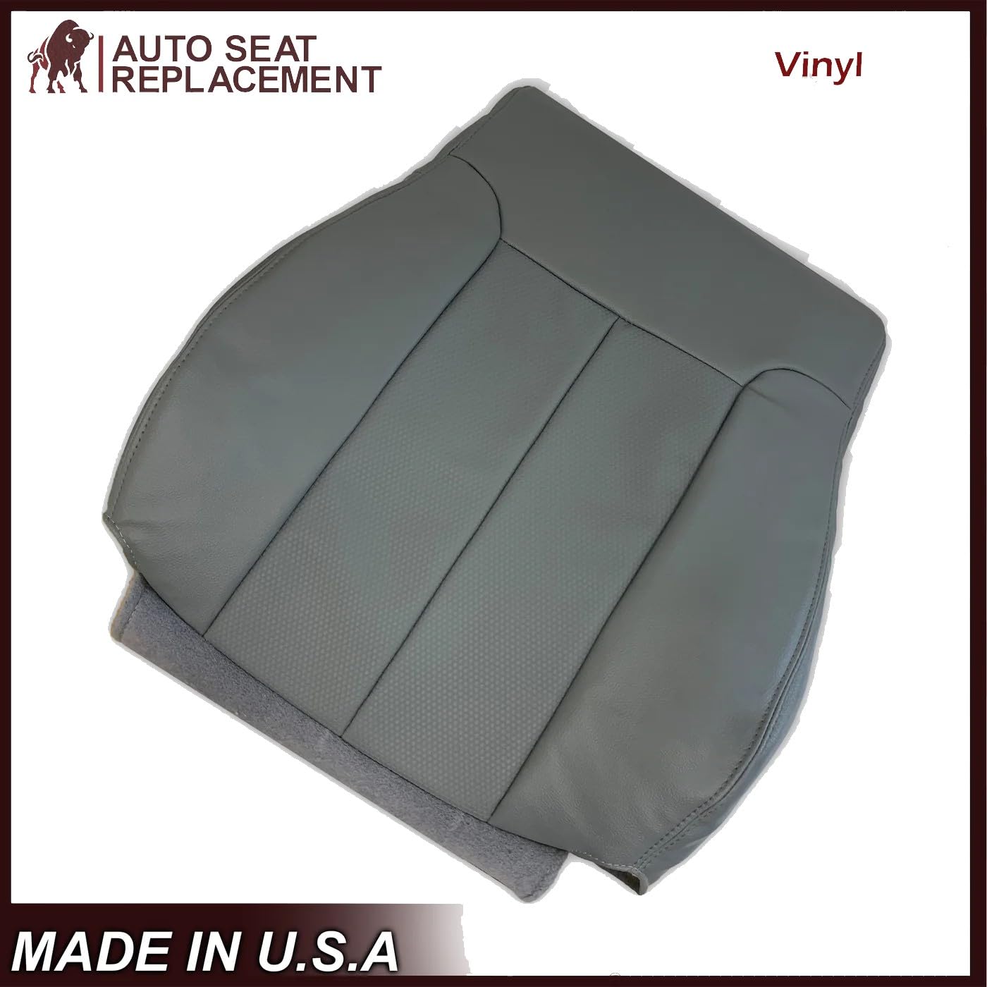 2011 – 2016 F250 F350 F450 XL WT Driver Bottom In Gray Seat Cover Cushion Foam Revbhfjrrvnkulpd - Foto 7