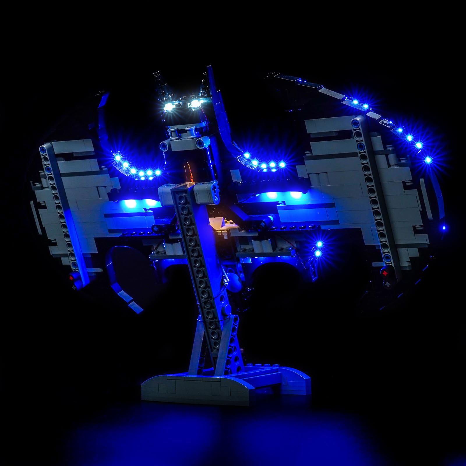 LocoLee Licht Kompatibel mit Lego 76330 Batman Logo (Kein - Lego-Set) Fernbedienung Dekorative Beleuchtung Set Compatible with Lego Batman Logo