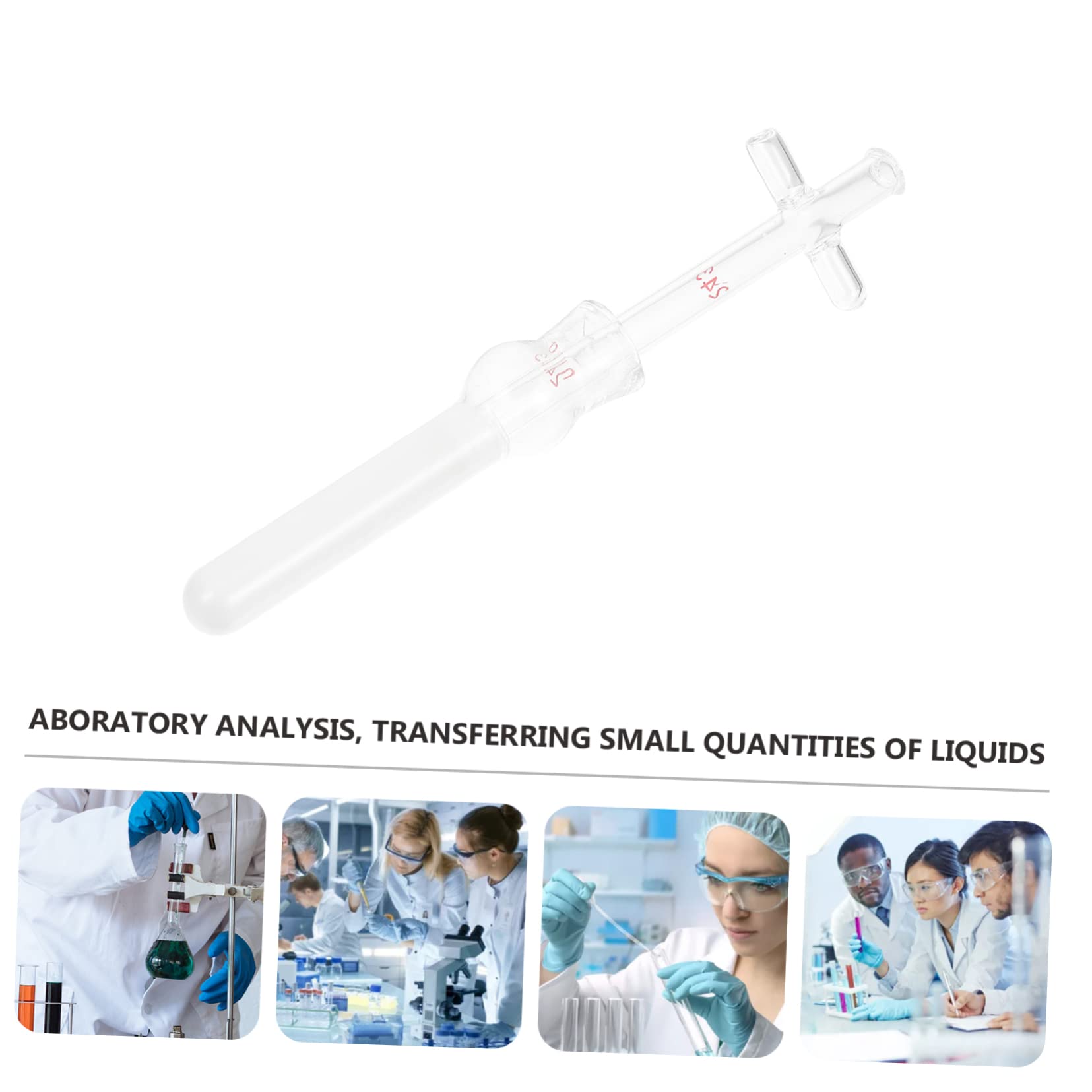 FUNOMOCYA 2ml Tissue Homogenizer Glass Cell Laboratory Tissue Grinder Sturdy Practical for Experiments