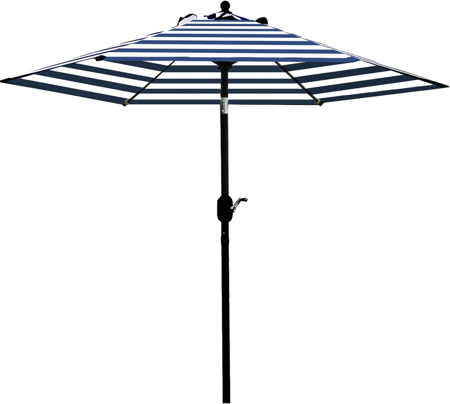 Sunnyglade 7.5' Patio Umbrella Outdoor Table Market Umbrella with Push Button Tilt