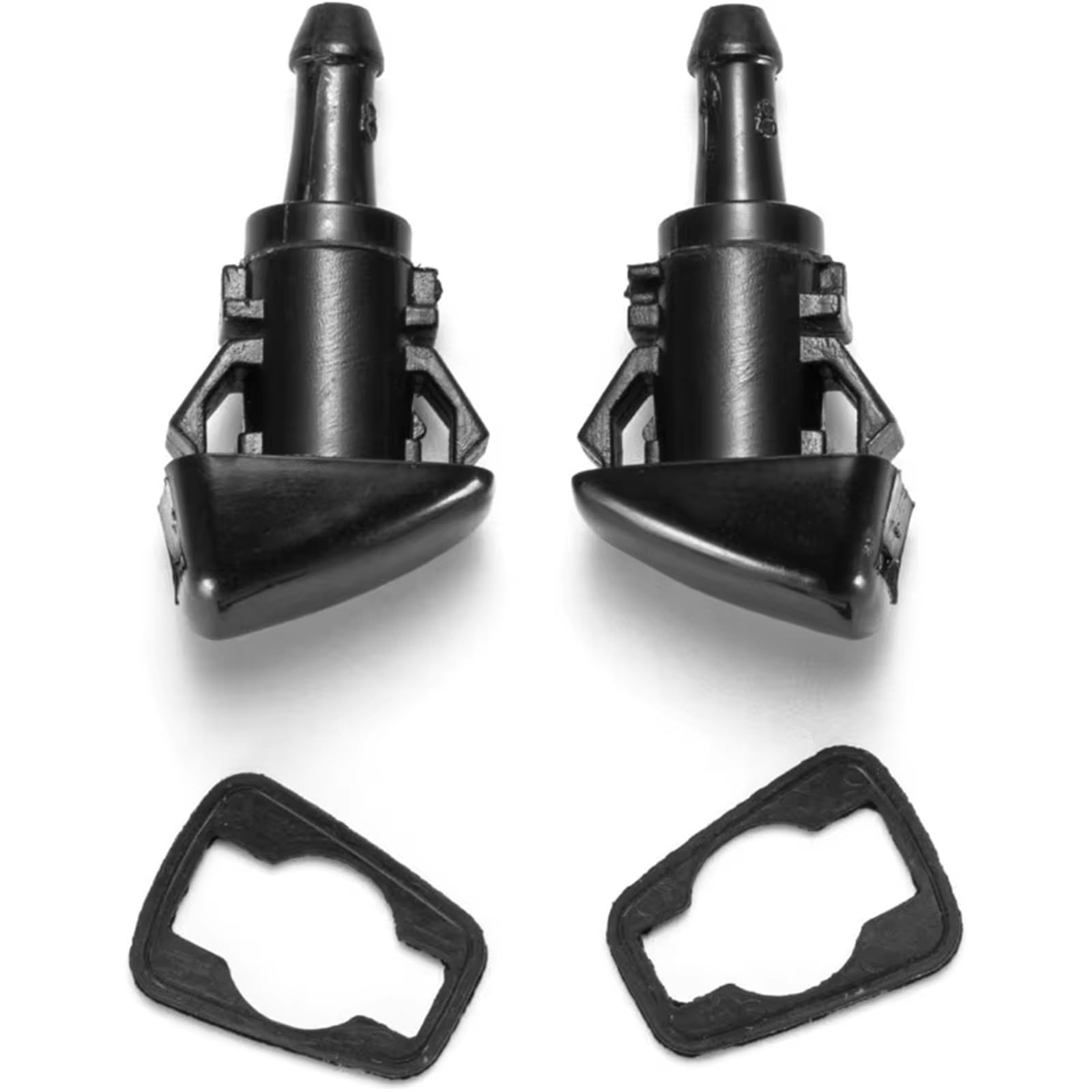 Psrrgztm One Color Compatible With Dodge For Avenger 2007 2008 2009 2010 2011 2Pcs Front Windshield Washer Jet Nozzle 5303833Aa 5116079Aa Wiper Nozzles