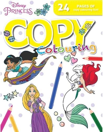 Disney Princess: Copy Colouring