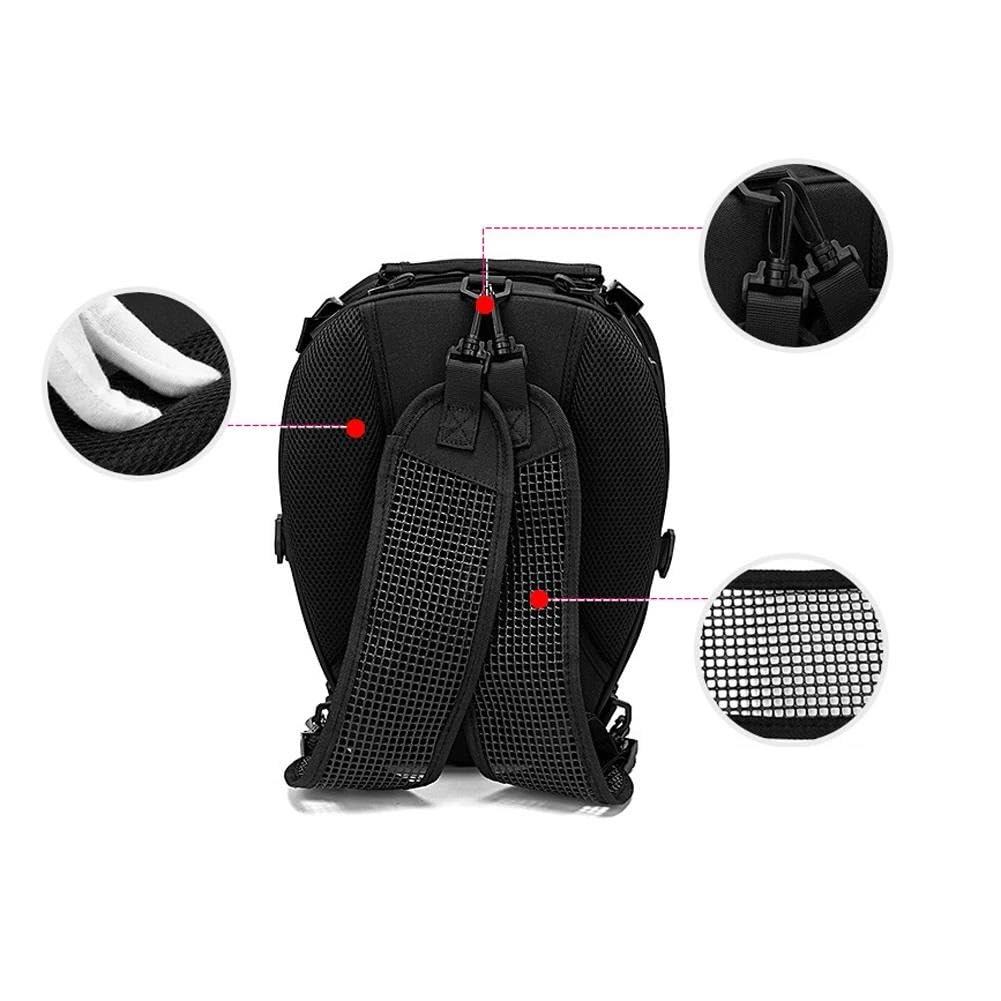 Borsa portaoggetti moto Zaino Sella Posteriore 30-40 Litri Capiente E Impermeabile Moto Con Doppio Uso Per Casco