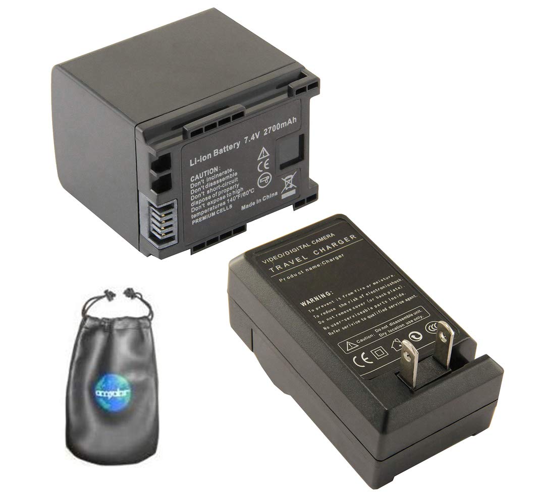 Amazon.com : Amsahr S-BP819 Digital Replacement Battery Plus Travel Charger  for Canon BP-819, BP-819D (Gray) : Wall Ac Adapters : Electronics