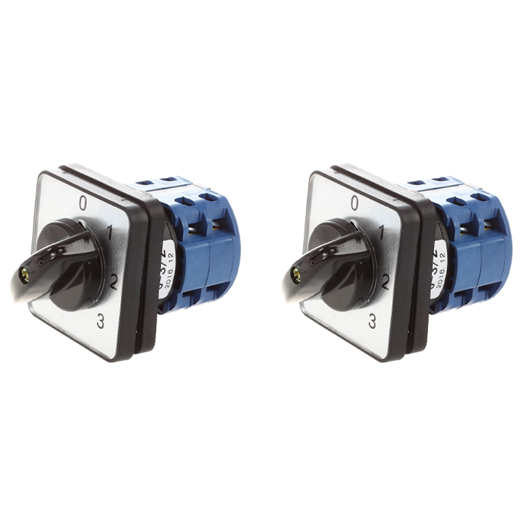 Jnchdghwa 2X 660V 20A 6 Terminals 4 Positions Rotary Cam Changeover Switch