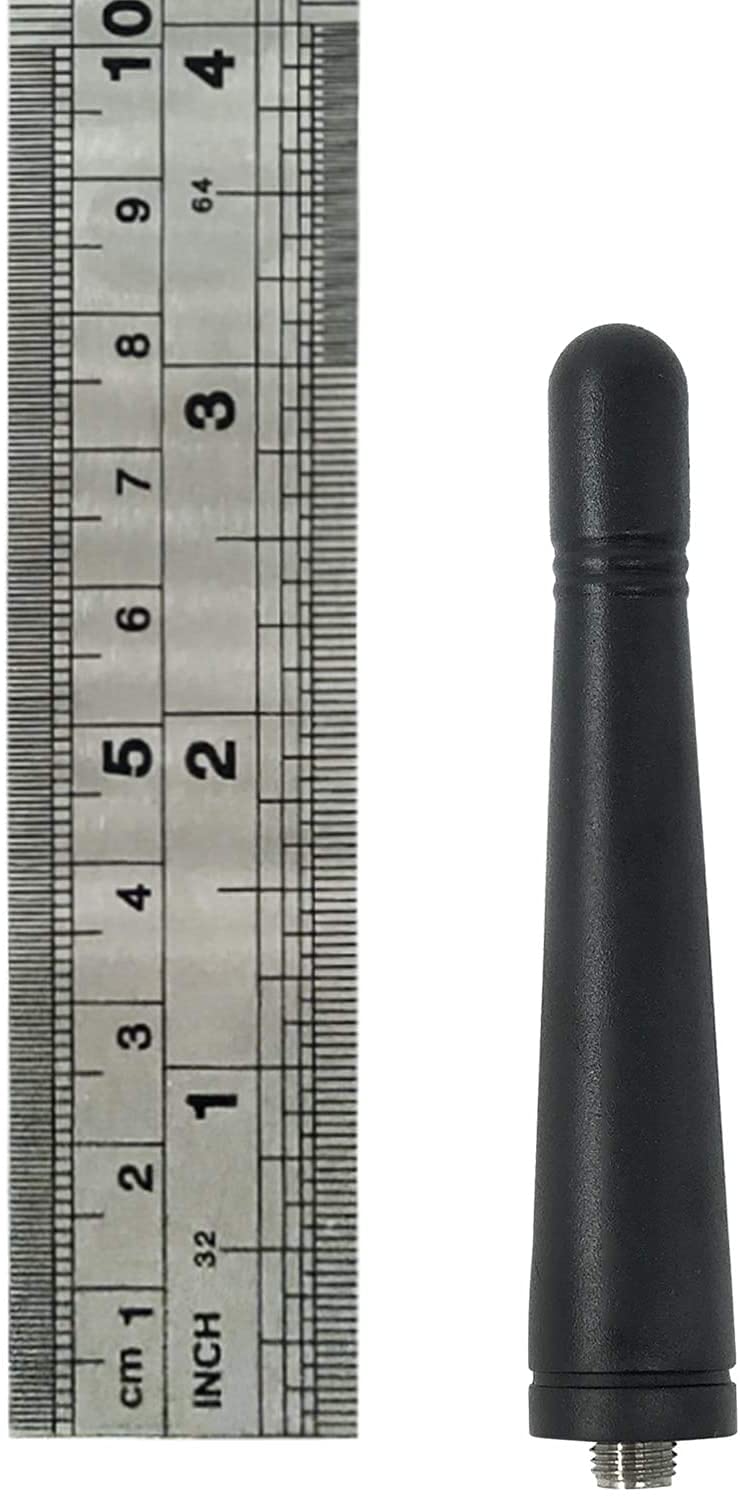 Amasu 5Pack KRA-23 UHF Stubby Antenna 3.2inch Compatible with TK3170 TK3180 TK5310 TK5320 TK3300 TK3302 TK3303 TK3312 Radio
