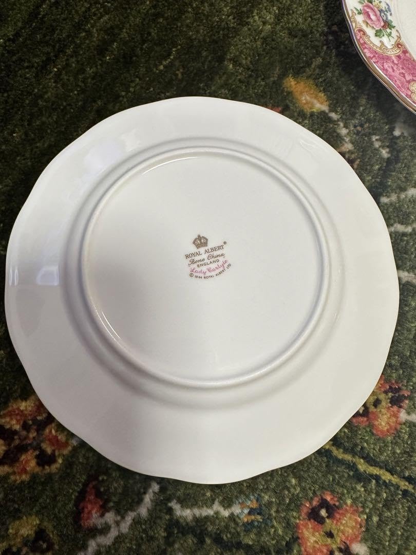 ROYAL ALBERT ロイヤルアルバートケーキ皿18㎝5枚セット
