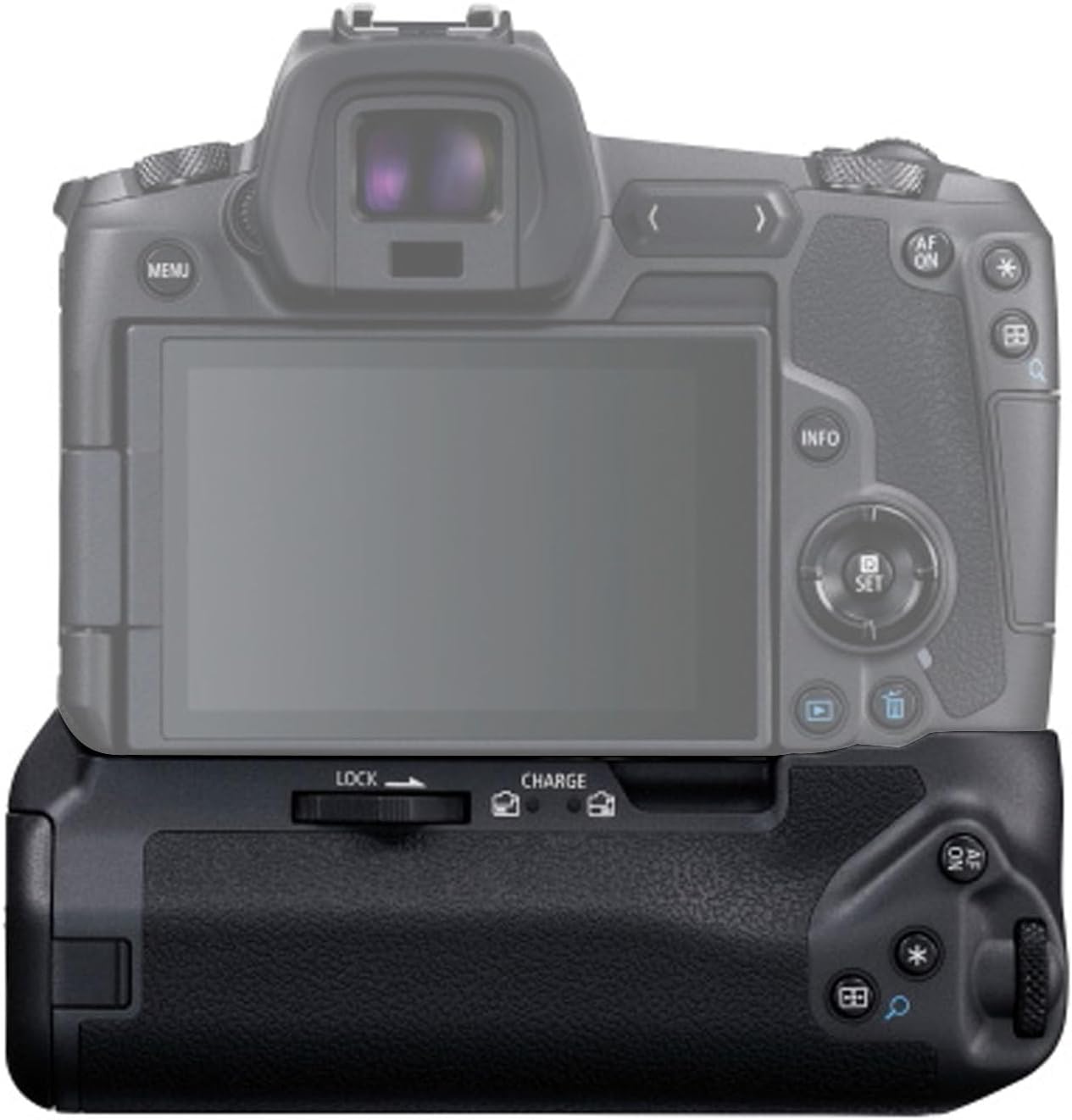 EOS R Battery Grip for Canon EOS R Digital Camera(Not for EOS RP Camera)，Replacement for Canon BG-E22 Battery Grip，Works with LP-E6N/LP-E6NH Battery (Battery Not Included)