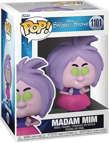 Miniatura 3 de POP Disney Sword in The Stone - Figura de vinilo de Madam Mim Funko (incluye funda protectora de caja compatible), multicolor, 3.75 pulgadas