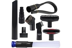 9 Piece Shop Vac Vacuum Cleaner Attachments - Fits 2 1/2 Vacuum Hose