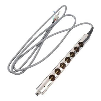 Chrees Ionizing Air Bar, Anti Static Ionizing Pole with High Ion Release Density for 5.6KV Output Power Equipment, Fast Static Elimination 300mm