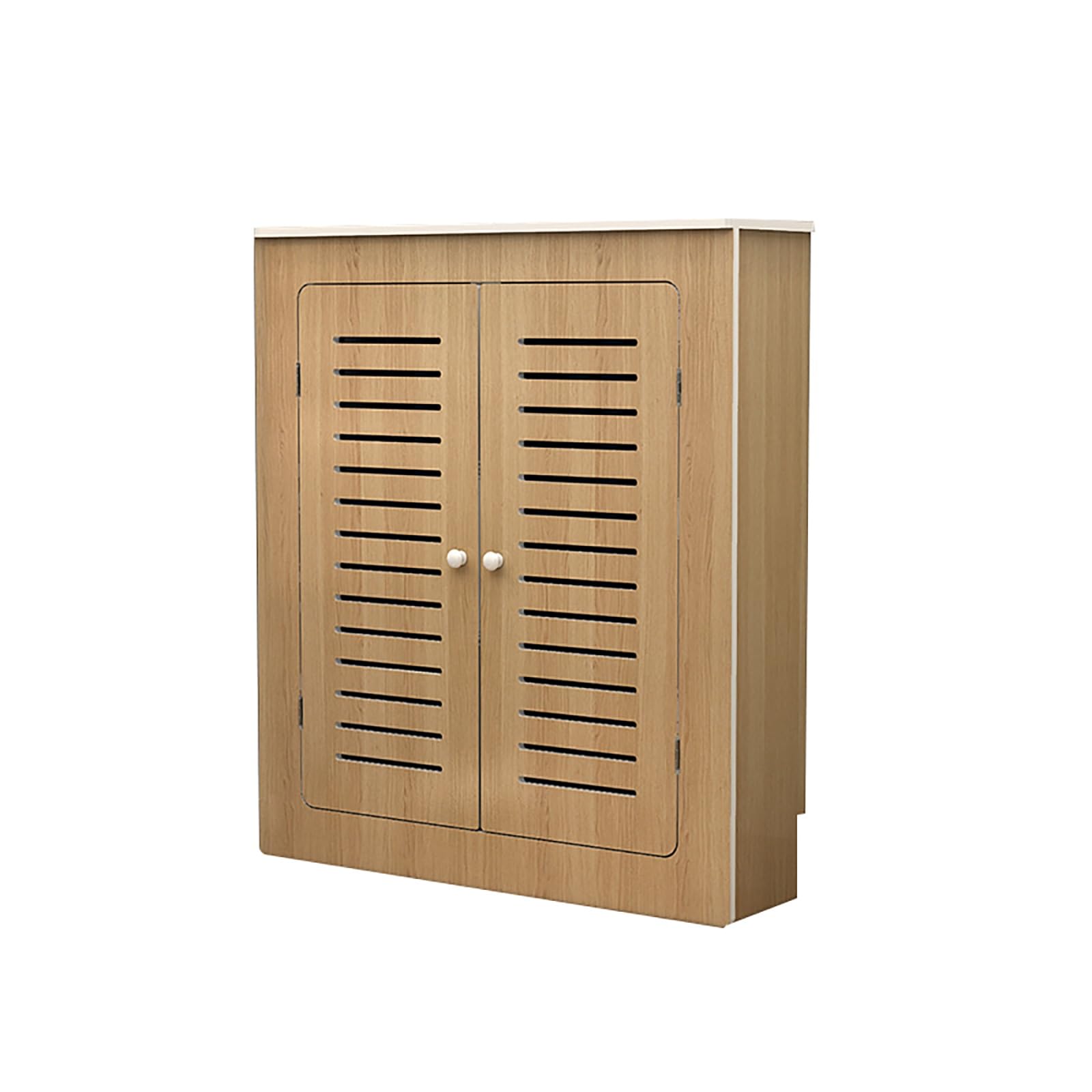 Mueble para cubrir radiador de fácil instalación y estante compacto de salón