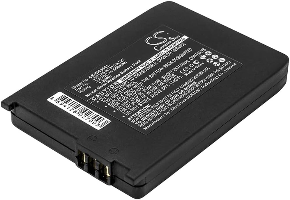 Cameron Sino NEW 500mAh Replacement Battery Fit for Siemens Active M1,Gigaset 4000 Micro,Gigaset 4000L Micro,M1,M1 Professional L36880-N5401-A102,V30145-K1310-X132,V30145-K1310-X133
