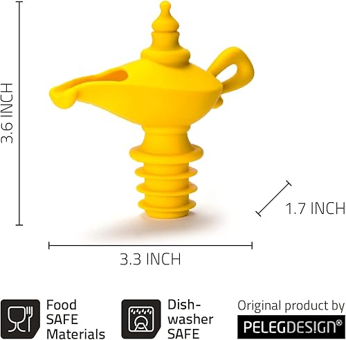 Miniatura 4 de Vertedor y tapa para aceite de Peleg Design, lámpara de Aladino