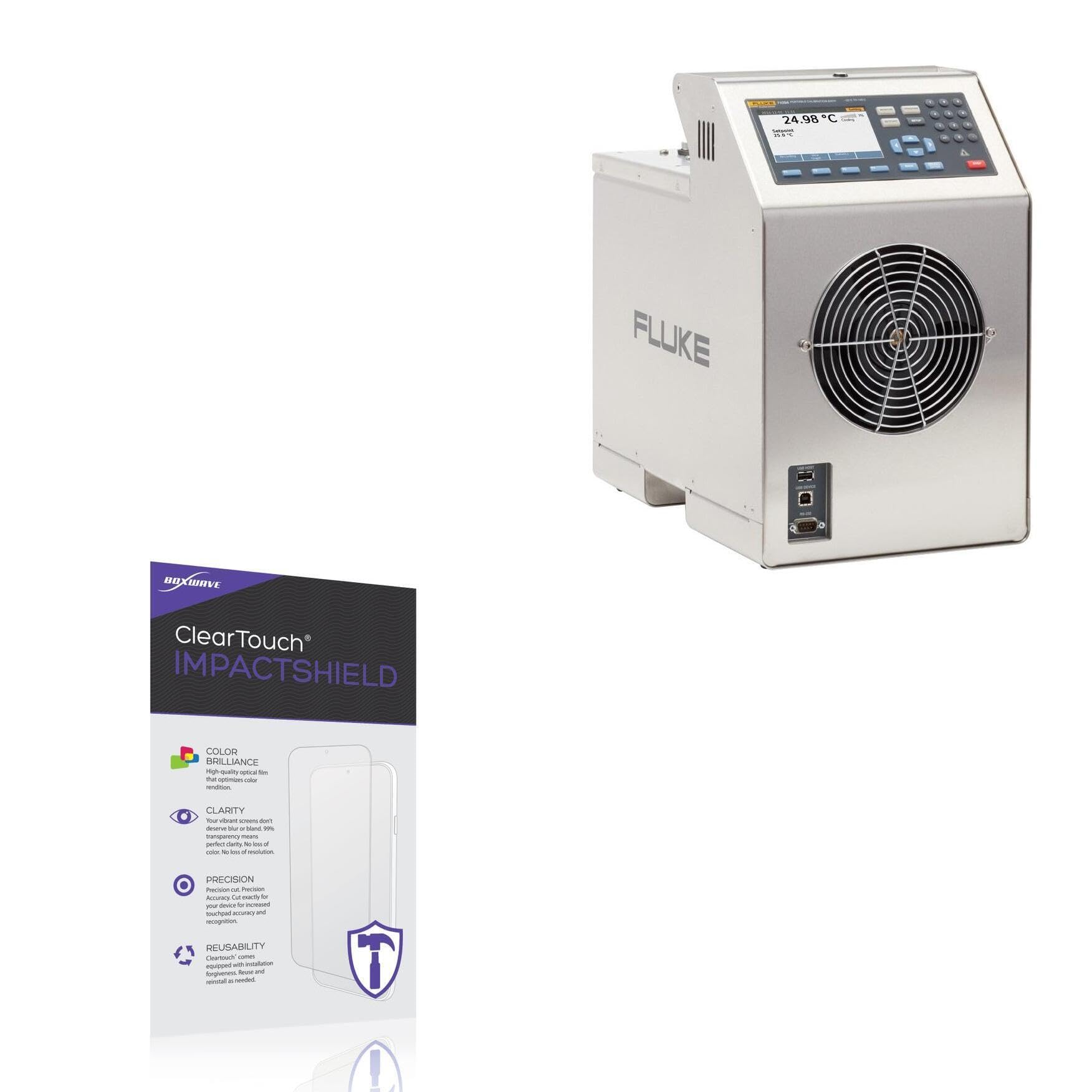 BoxWave Screen Protector Compatible with Fluke Calibration 7109A - ClearTouch ImpactShield (2-Pack), Impenetrable Screen Protector Flexible Film