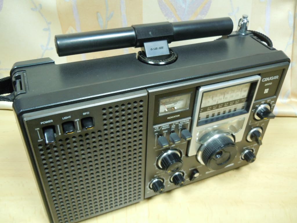 ﾗｼﾞｵ 中古品】National Panasonic COUGAR 2200/説明書付き