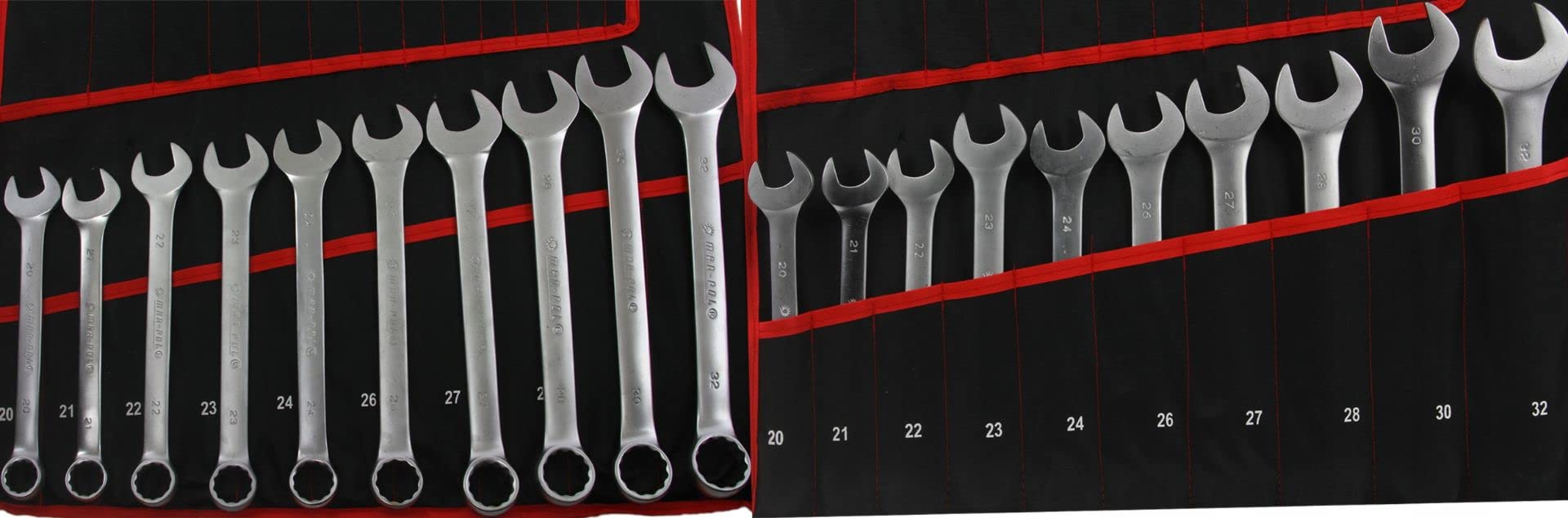 Set 47 Chiavi combinate fisse e stella 12 punti da 6-32mm kit chiave TORX e poligonali